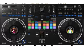 DDJ-REV7 Controlador DJ profesional de 2 canales de estilo scratch para Serato DJ Pro (negro)