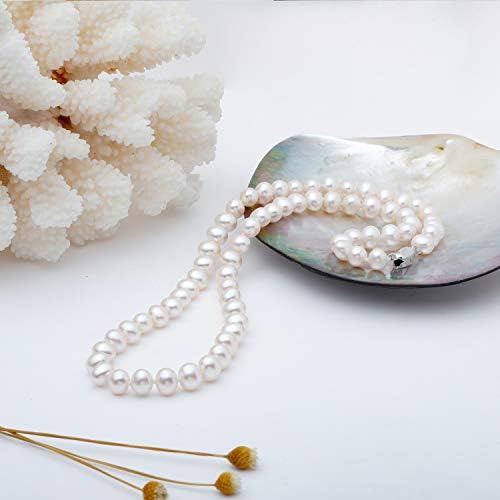 Viki Lynn Collar Of Perlas 8-9 Mm Aaa Cultived Perlas