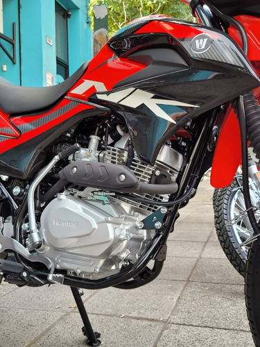 Imagen 2 de 9 de Haojue Nk 150 2022 0km Enduro Negro Apmotos Dr Honda Xr