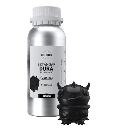 Pack Resinas Hellbot X4 250ml Impresora 3d Standard 1 Litro