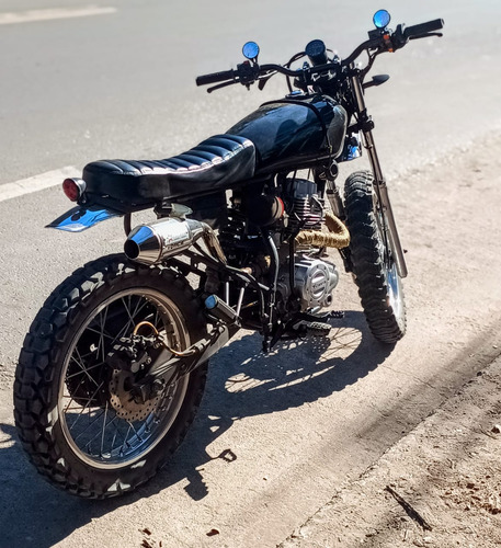 Estilo Scrambler Motor Original Solo Estética Modificada