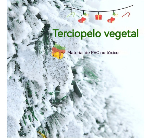 Luces Del Árbol De Navidad Del Copo De Nieve Del 1.8m 350led