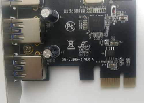 Placa Expansora Pci-ex Usb 3.0 Com 4 Portas Para Pcs