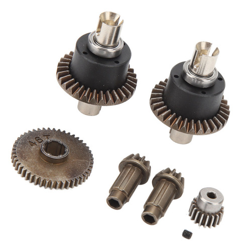 Kit De Engranajes De Motor De Coche Rc, Conjunto De Transmis