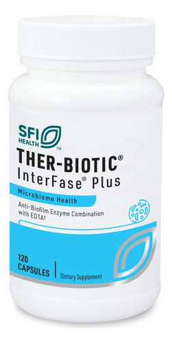 Klaire Labs Interfase Plus - Anti-biofilm Enzyme Blend + E