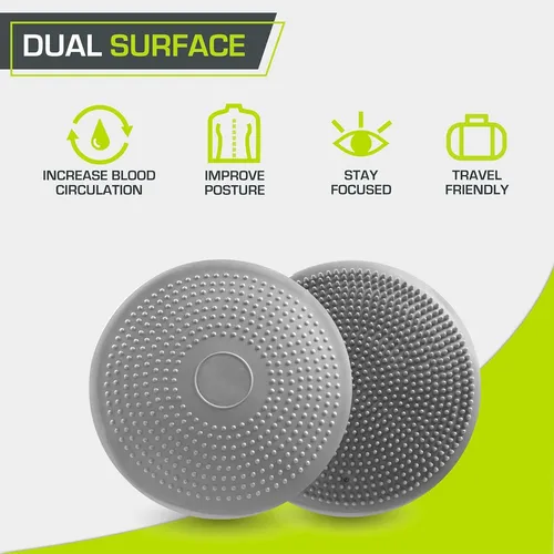 Disco De Balance Y Equilibrio Mini Bosu Erizo Pelota Yoga
