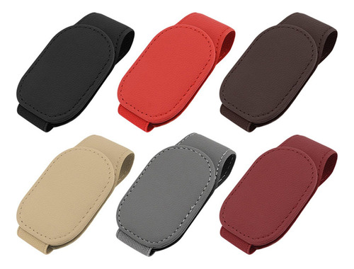 . 2 Visor Gafas Clip Holder Universal Para Billetes Gris
