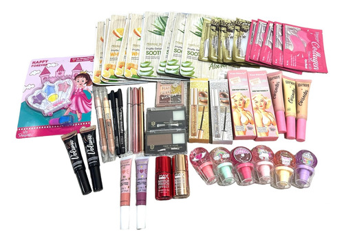 Pack Maquillaje Surtido Lote 50 Productos Emprendedores