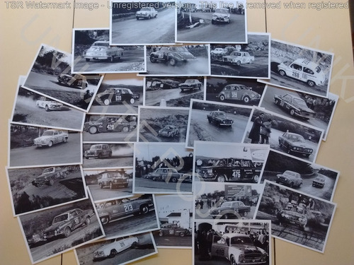 Postales Foto Gran Premio Anexo J Fiat Peugeot Ford Alfa Dkw