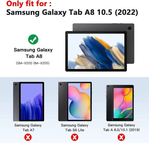 Funda Para Tablet Samsung Tab A8 10.5 2022 (x200)antishock