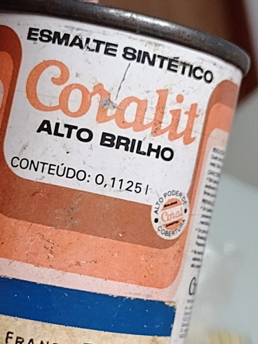 4 Latas Antigas Mini Matte Leão Farmácia Coralit Delco Lote
