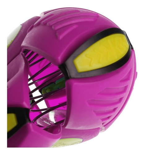 Ufo Magic Disco Volador Transformadores Bola Azul 1 Pieza