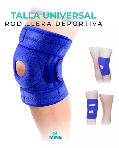 Rodillera Ajustable Deportiva De Baloncesto Eo Safe Imports Color Azul