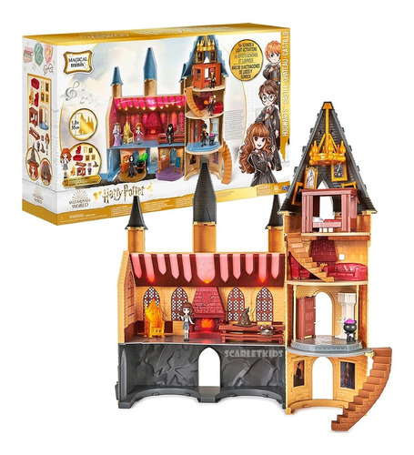 Howarts Harry Potter Castillo Con Luces Sonidos + Hermione