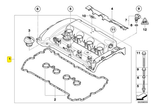 Tapa Punterias Mini Cooper S Jcw Motor N14 Modelo 2007