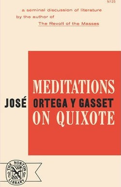 Libro Meditations On Quixote - Jose Ortega Y Gasset