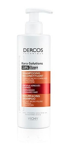 Shampoo Dercos Vichy Kera Solutions Reparador 250 Ml