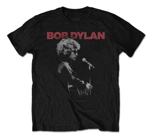 Remera Musico Bob Dylan Cantante Unisex