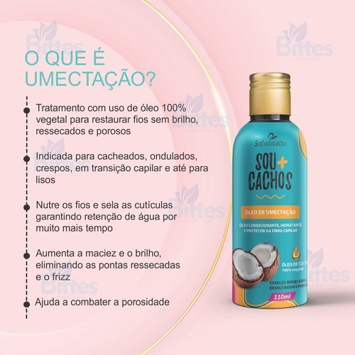 Óleo De Coco Capilar Umectação Sou Mais Cachos Sofisticatto