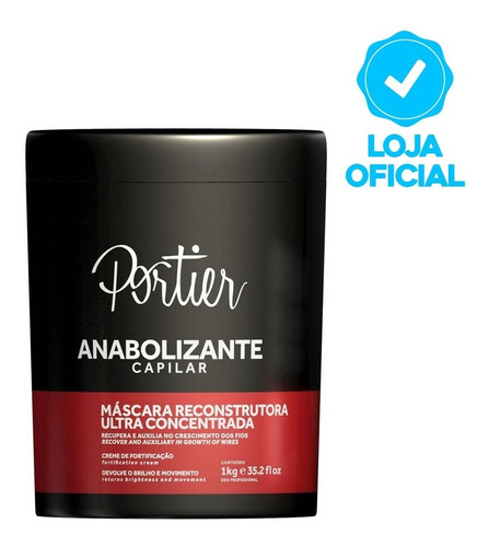 Portier Anabolizante Capilar 1kg