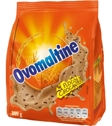Imagem 1 de 2 de Achocolatado Ovomaltine Flocos Crocantes 300g