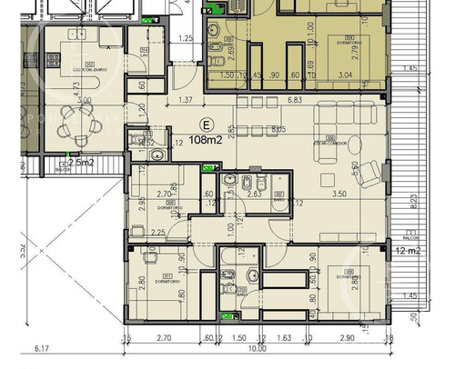 Imagen 2 de 14 de Venta Departamento De 4 Ambientes En Construcción. Torre Altos De Nuñez. Amenities.