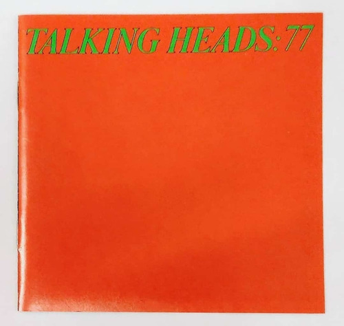 Cd Talking Heads Talking Heads 77 Importado