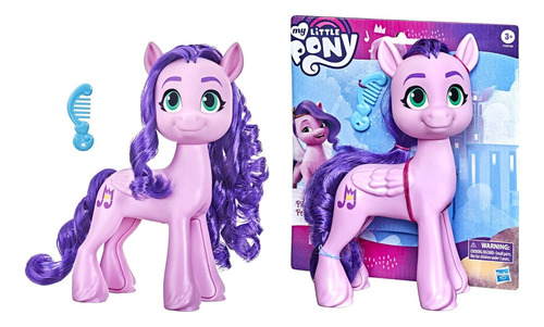 Muñeca Princess Petals Pony Con Peine My Little Pony