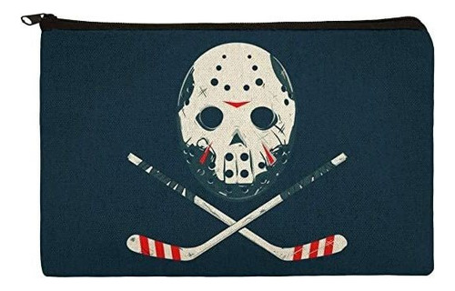 Máscara De Hockey Bandera Pirata Del Cráneo Del Palillo De L