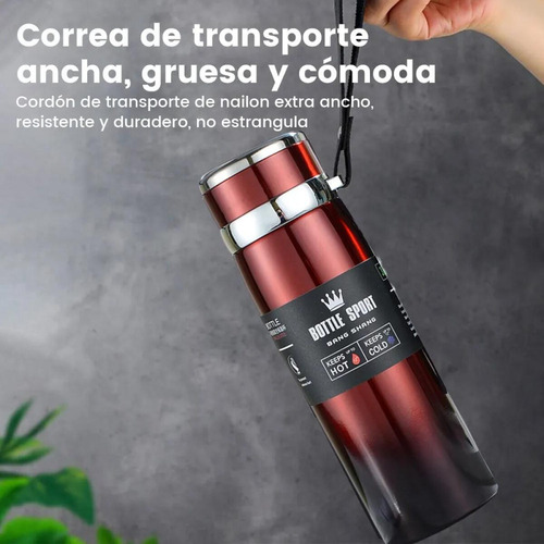 Botella De Agua Termo De Gran Capacidad De 1000 Ml
