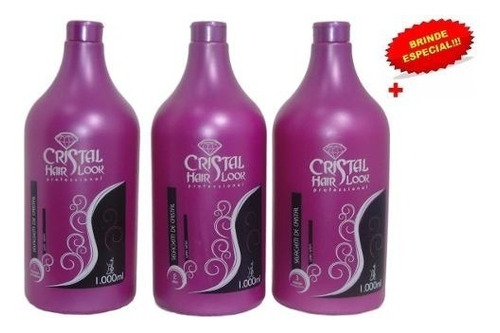 Progressiva Cristal Hair Look Original Kit Selagem +  Brinde