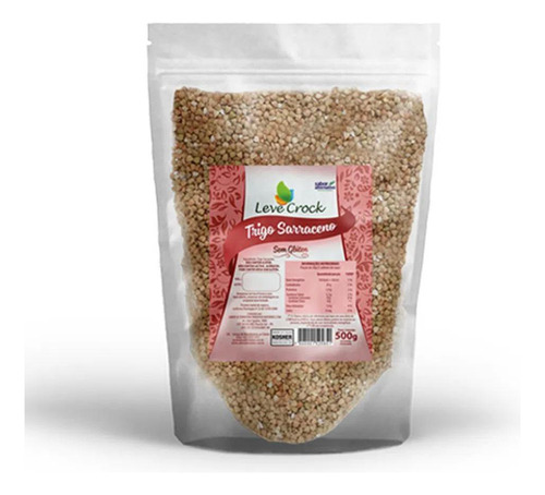 Trigo Sarraceno Graos 500g Sem Gluten Sem Lactose Leve Crock