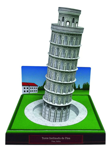 Maquete Papel - Torre De Pisa Para Imprimir E Montar