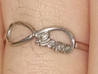 Anillo Plata Love Infinito 