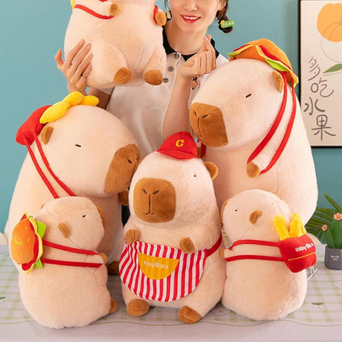 Muñeco De Capibara De Peluche, Animal Papas Fritas Y L