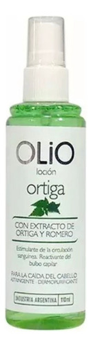 Loción Anti Caída De Ortiga Olio Anna De Sanctis 110 Ml.