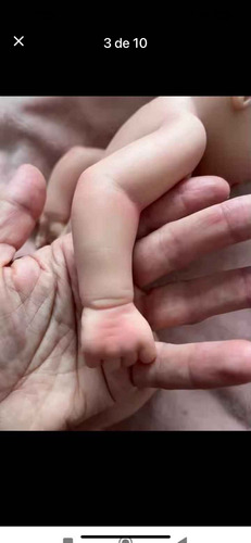 Muñeca Reborn De Silicona Real!