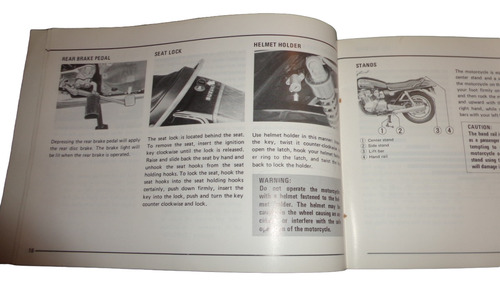 Suzuki Gs 750 E 1981 Libro Manual Original (Usado)
