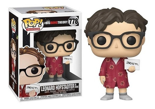 Funko Pop The Big Bang Theory Leonard Hofstadter 778 Vdgmrs