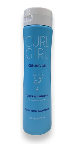 Curl Girl Curling Gel Activador De Rulos Apta Metodo X 300ml