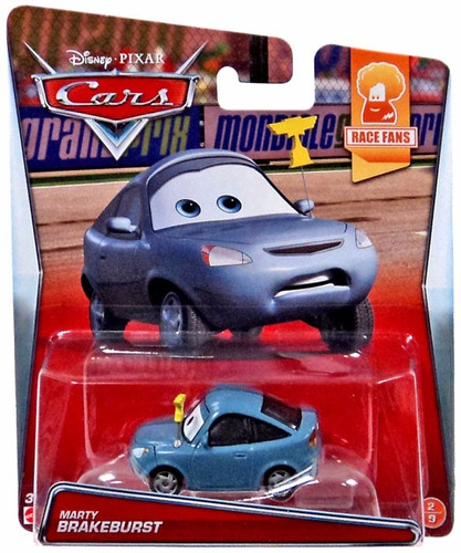 Disney Pixar Cars Marty Brakeburst Copa Pistao
