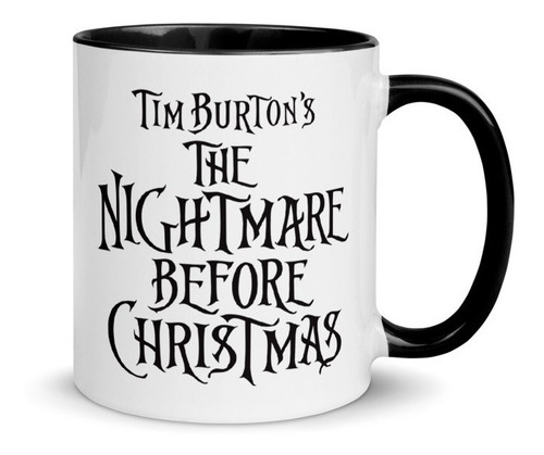 Extraño Mundo De Jack Tim Burton Taza Sublimada 11 Oz 1 Pza