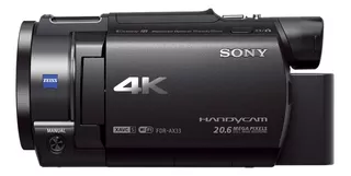 Cámara Filmadora Sony Fdr - Ax33 4k Ultra Hd - Color Negro