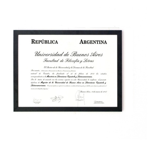 Marcos Diploma 42x30