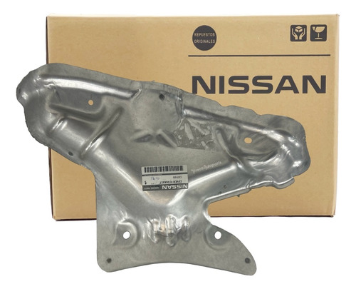 Tapa Colector Escape Original Nissan March 2018 2019 2020