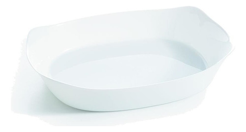 Refratário Retangular de Vidro Opalino Luminarc Smart Cuisine 37x28cm Branco - Lyor
