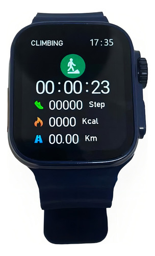 Reloj Smartwatch Aitech Ly-105 Sport 1.85 Para Android/ios Caja Negro Malla Azul Bisel Negro Diseño De La Malla Mesh