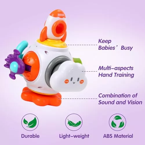 kecristv Juguetes Montessori sensoriales para bebés de 1 año, juguetes  montessori 1 años 
