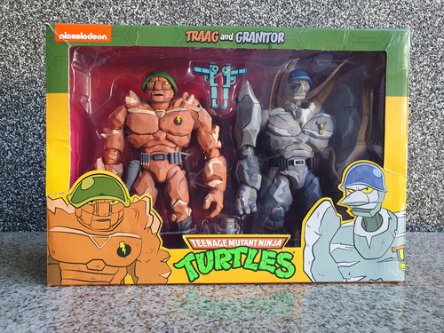 Tortugas Ninjas - Traag And Granitor - Neca