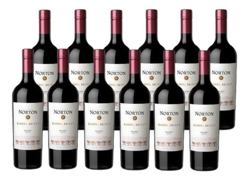 Vino Norton Barrel Select Malbec Caja 12x750ml